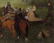 Edgar Degas, On the Racecourse